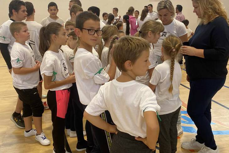 Iskolai olimpiai jtkok Domainec (Horvtorszg)